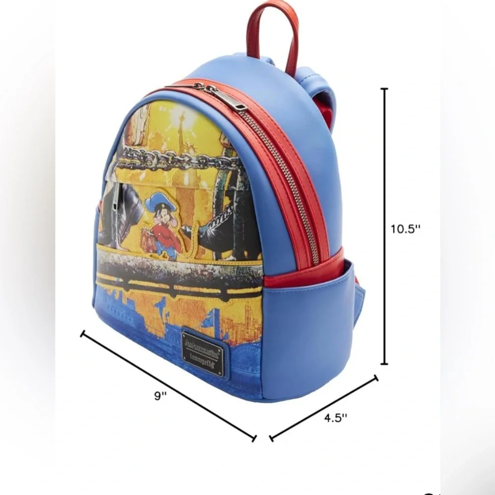 Loungefly an‎ American Tail FIEVELScene Mini Backpack- NWT